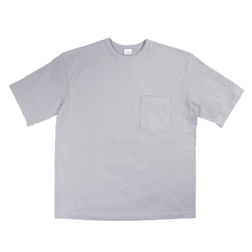 [Fall Break]  Pocket T-Shirts Grey