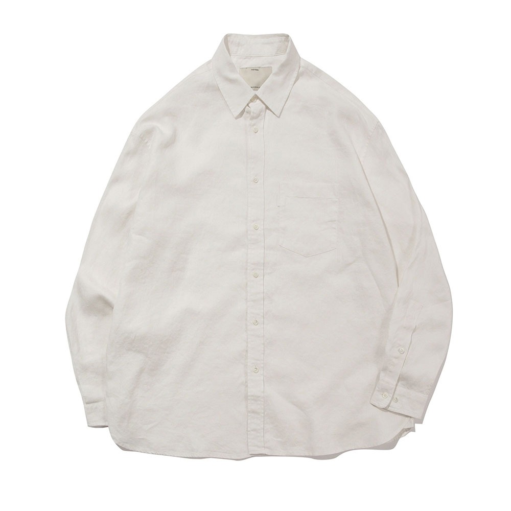 [Pottery]  Comfort Shirts Linen White